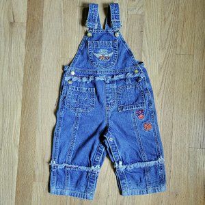 Harley Davidson Baby/Toddler Girls Overalls 18mos